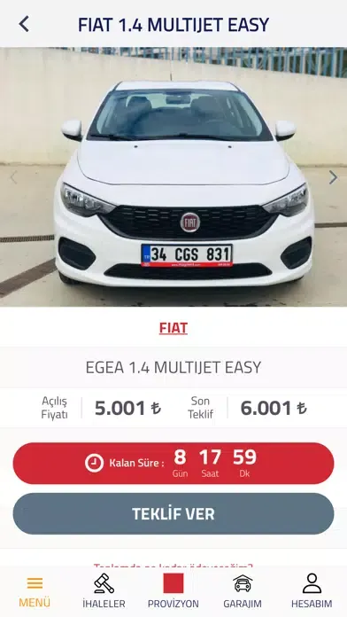 Capturas de pantalla de Oto İhalesi
