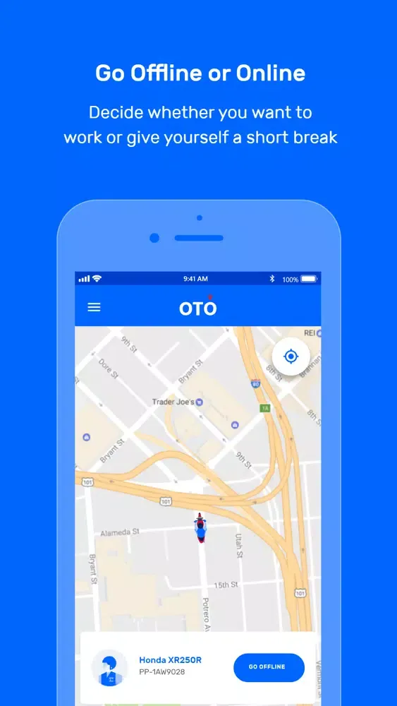 OTO - Driver Screenshots