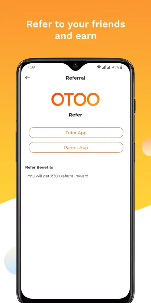 Capturas de tela do OTOO TUTOR- Find Students Near