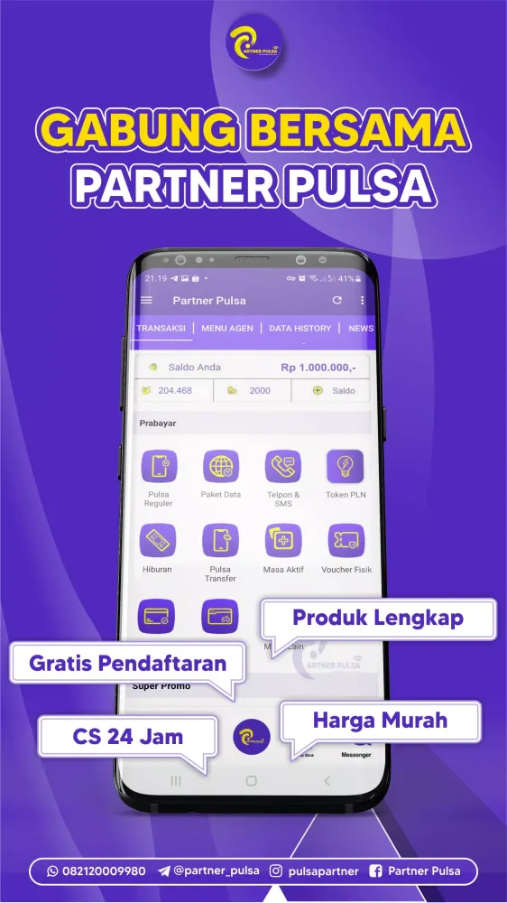 Partner Pulsa Screenshots