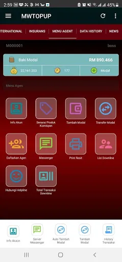 MW Topup سکرین شاٹس