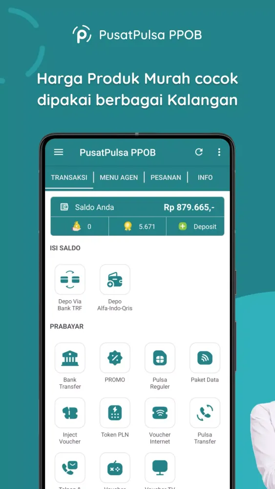 Pusatpulsa: Agen Pulsa Murah Screenshots