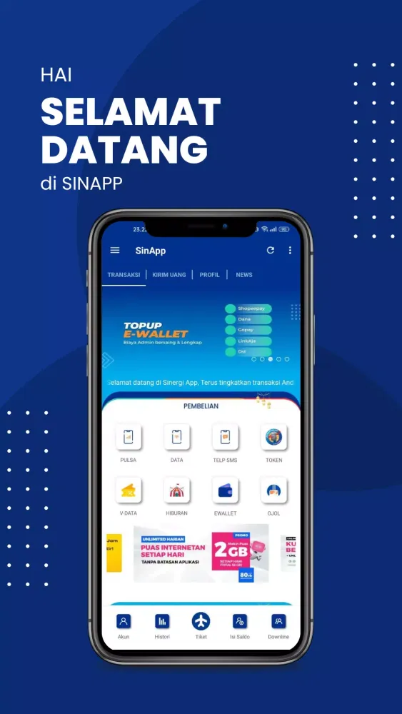 Скриншоты SinApp