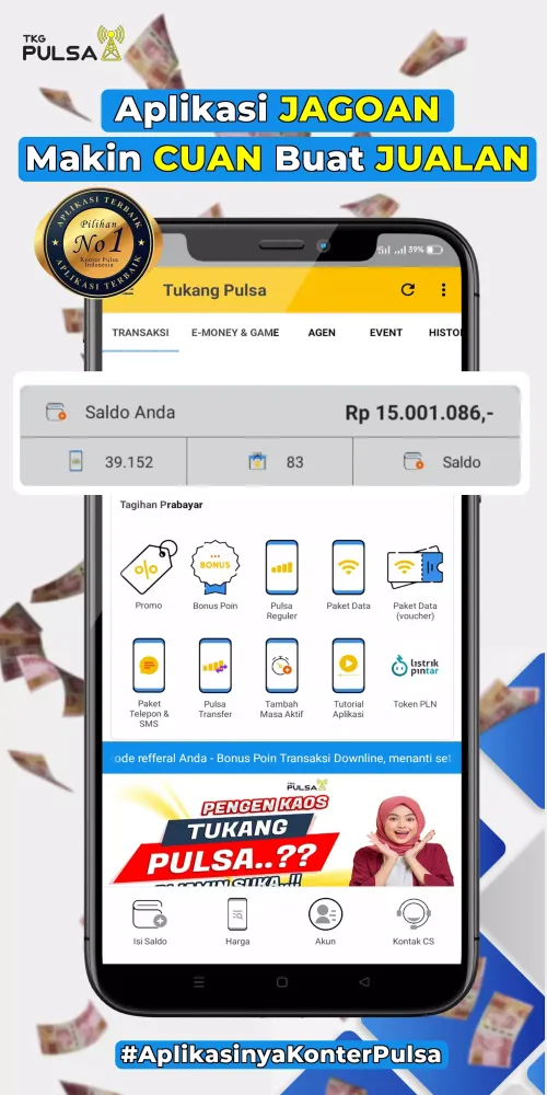 APLIKASI KONTER: Tukang Pulsa Screenshots