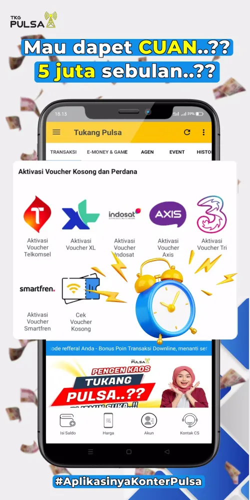 APLIKASI KONTER: Tukang Pulsa Screenshots