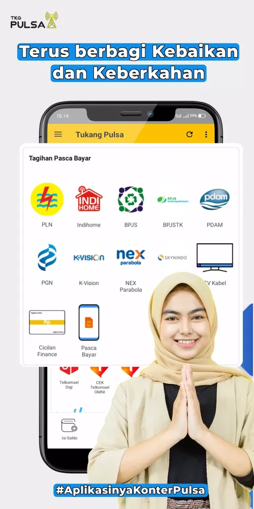 APLIKASI KONTER: Tukang Pulsa Screenshots