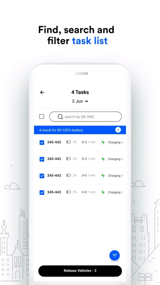 Breeze - Operator App Screenshots