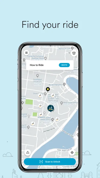 Go Scoot - Scooter Sharing سکرین شاٹس