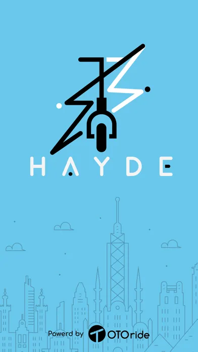 Hayde - Scooter Sharing Ekran Görüntüleri