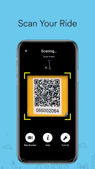 Hayde - Scooter Sharing Ekran Görüntüleri