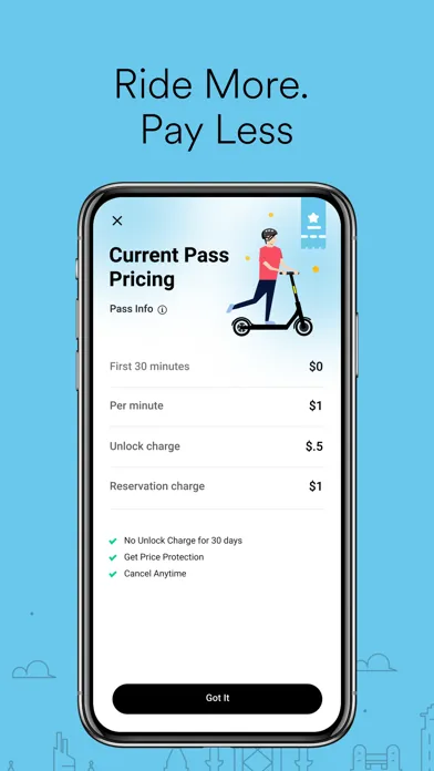 Hayde - Scooter Sharing Ekran Görüntüleri