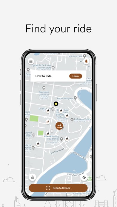 Tangkapan layar Rapido Rental