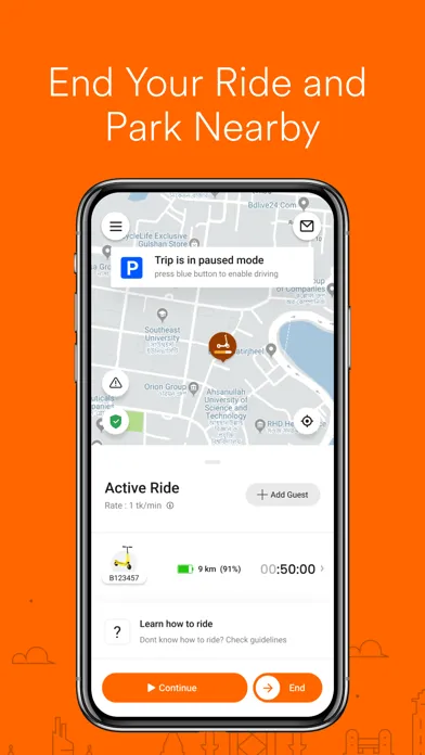 Ảnh chụp màn hình của Sunset Rides