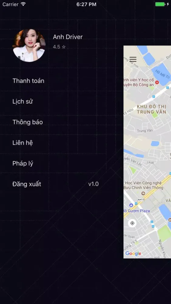 Скриншоты Otosharing Driver