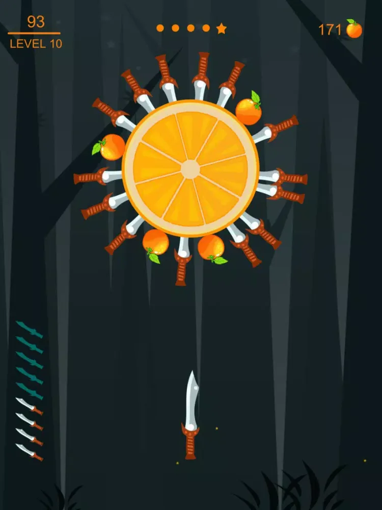 Knife Hit Challenge iPad 应用截图