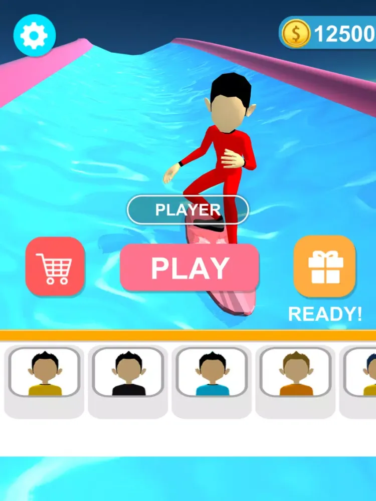 Zrzuty ekranu Surf Race 3D iPad 