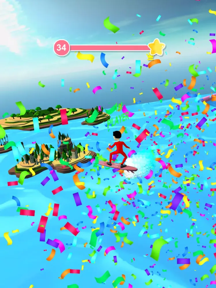 Zrzuty ekranu Surf Race 3D iPad 