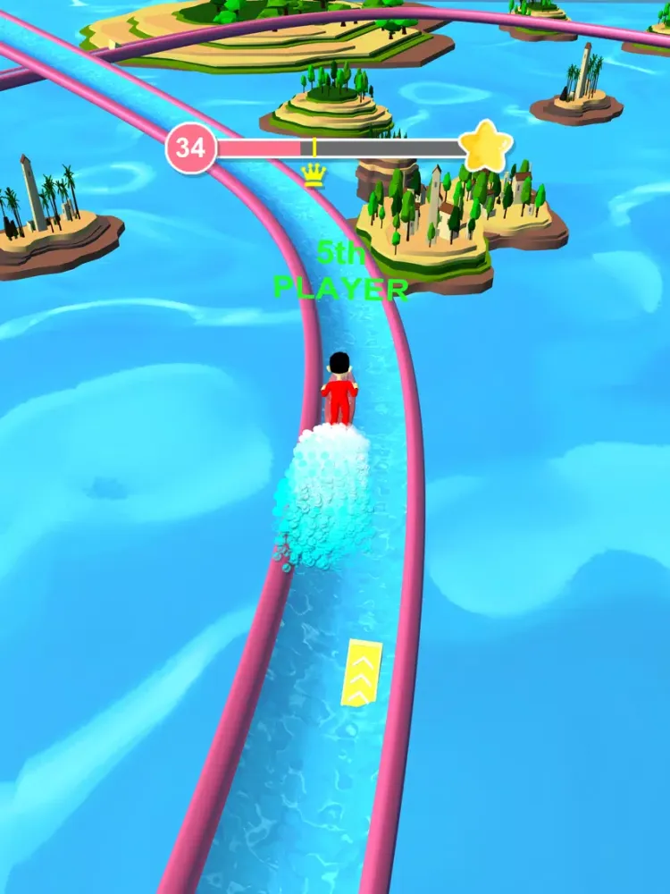 Zrzuty ekranu Surf Race 3D iPad 