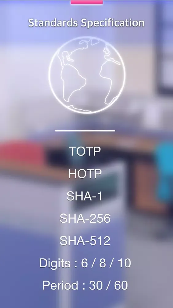OTPKEY Authenticator Screenshots