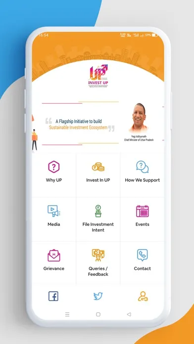 Captures d'écran de Invest UP Mobile App