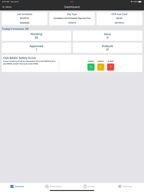 OTR Solutions iPad  স্ক্রিনশট