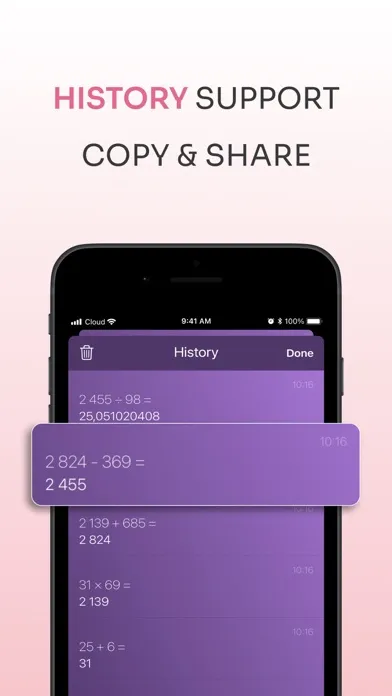 Capturas de pantalla de Calculator X: Math for iPad