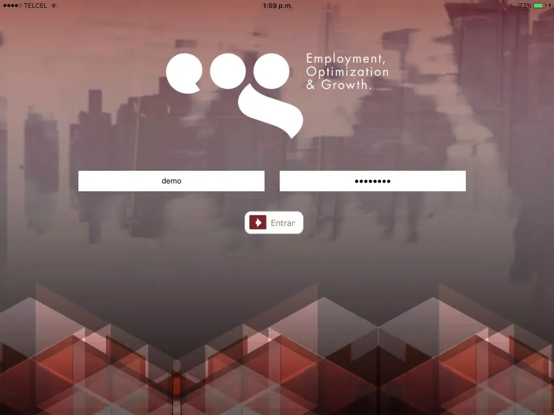 EOG Acceso a Clientes iPad  سکرین شاٹس