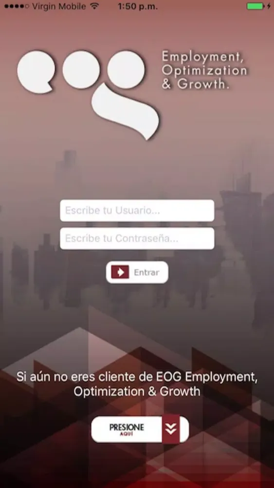 EOG Acceso a Clientes سکرین شاٹس