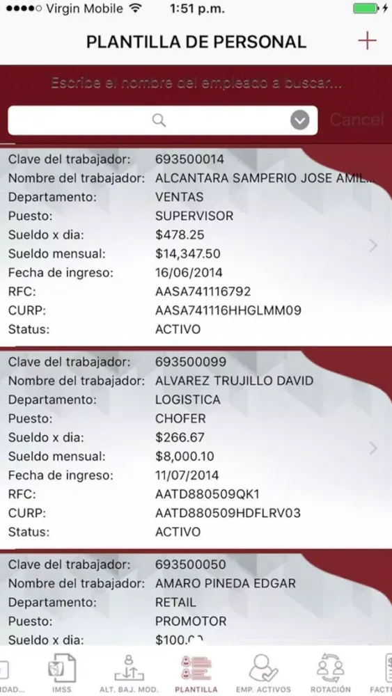 EOG Acceso a Clientes سکرین شاٹس