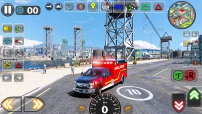 Capturas de tela do Ambulance Game-Hospital Game