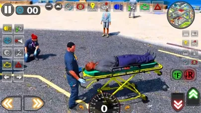 Capturas de tela do Ambulance Game-Hospital Game