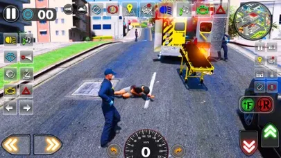 Capturas de tela do Ambulance Game-Hospital Game