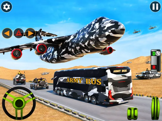 Army Bus Games 2024-Bus Driver iPad 应用截图