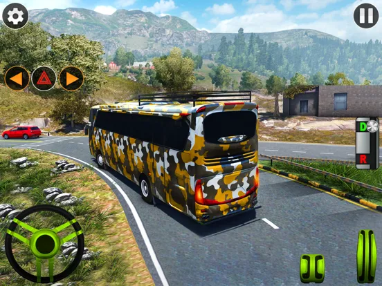 Army Bus Games 2024-Bus Driver iPad 应用截图