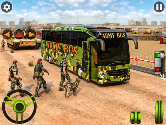Army Bus Games 2024-Bus Driver iPad 应用截图