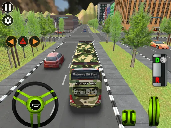 Army Bus Games 2024-Bus Driver iPad 应用截图