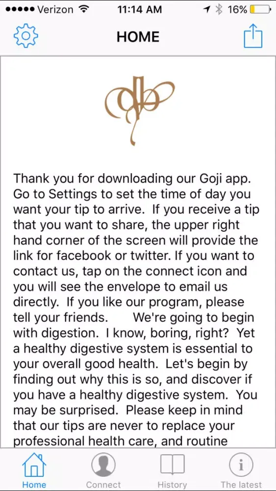 Goji - Pocket Health Coach স্ক্রিনশট