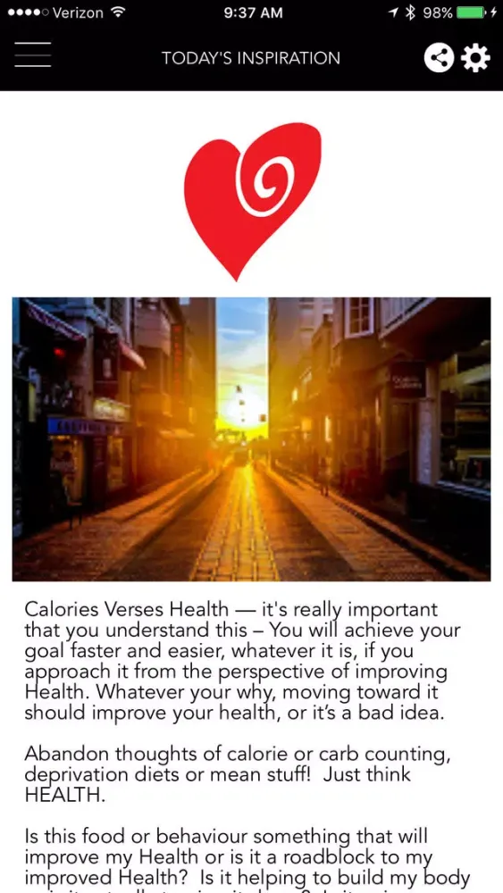 Screenshot di Baby Steps to a Healthier You, in Just 30 Days!
