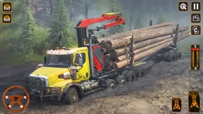 Offroad Mud Truck Driving Game Ekran Görüntüleri