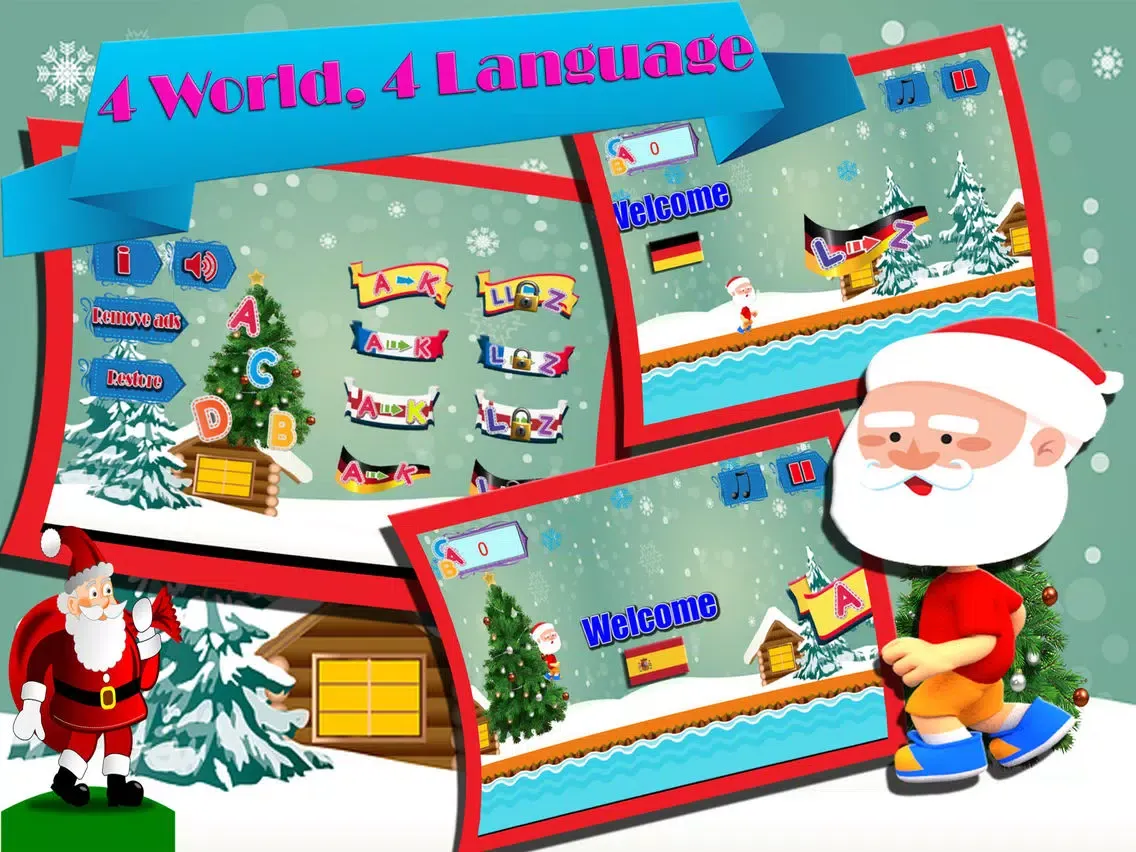 kindergarten educational games-teach language easy iPad  স্ক্রিনশট