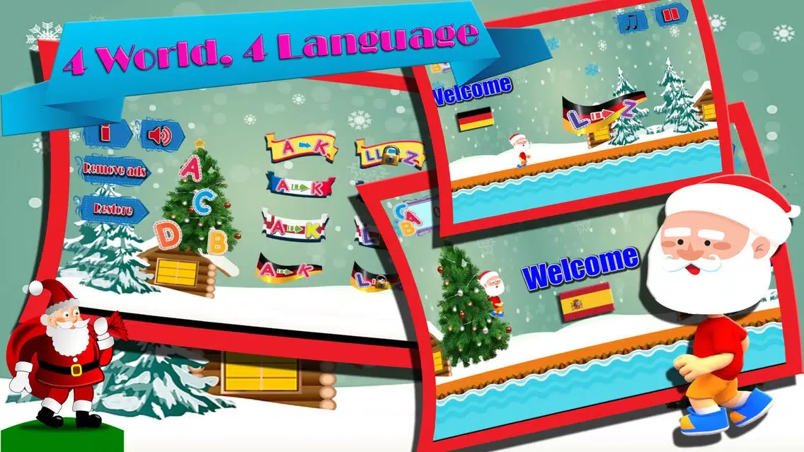 kindergarten educational games-teach language easy স্ক্রিনশট