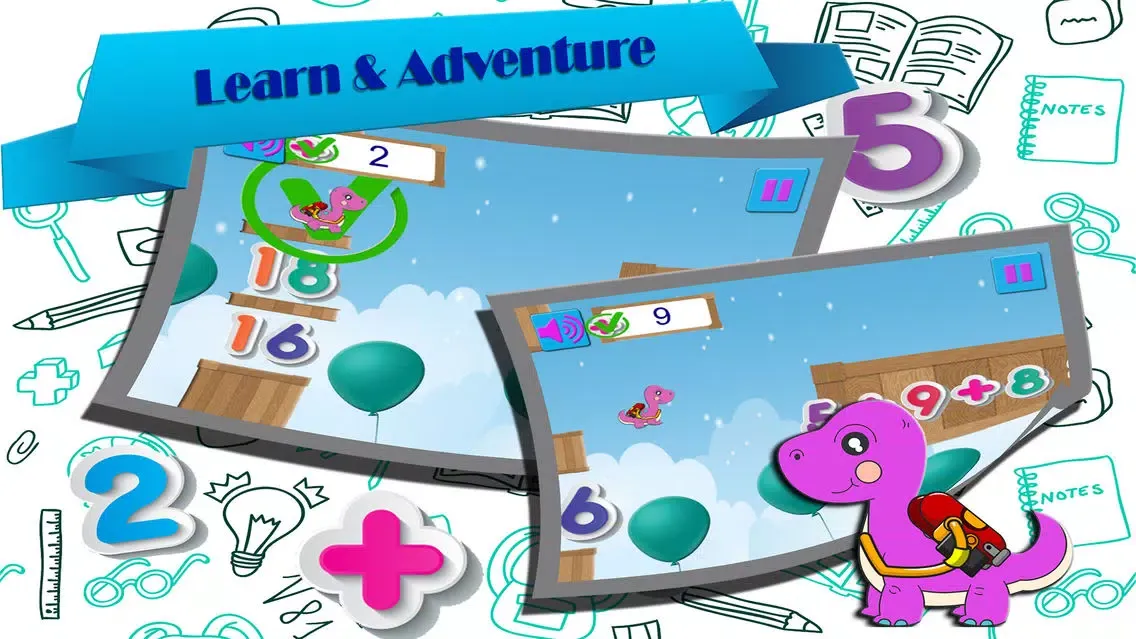 Zrzuty ekranu easy math problems - tutoring cognitive training
