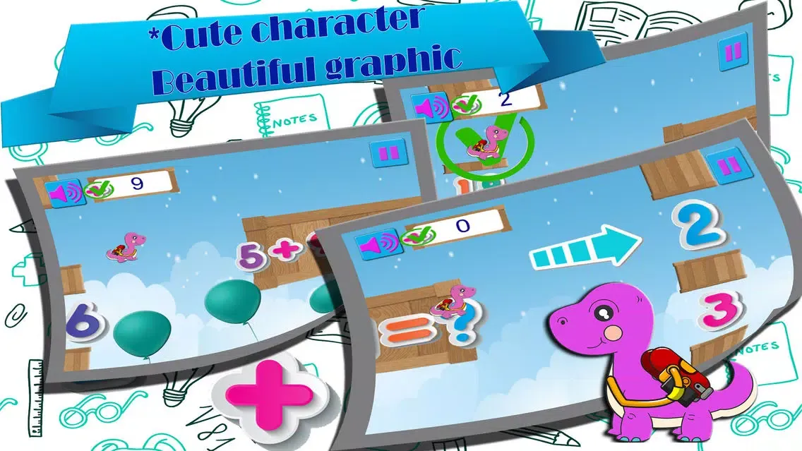 Zrzuty ekranu easy math problems - tutoring cognitive training