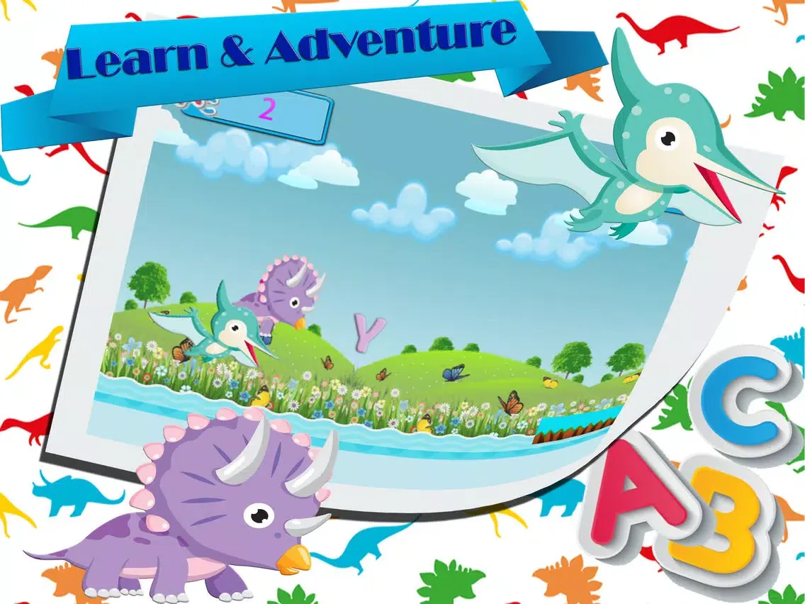 English is fun dinosaur learning games for kids iPad  Screenshots