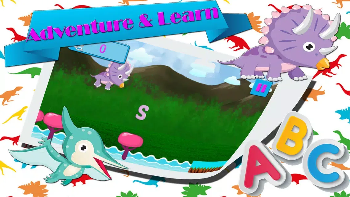 English is fun dinosaur learning games for kids Screenshots