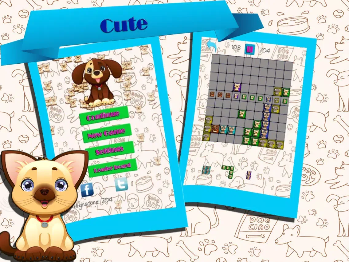 dog and cats riddles - brain challenging for kid iPad  Screenshots