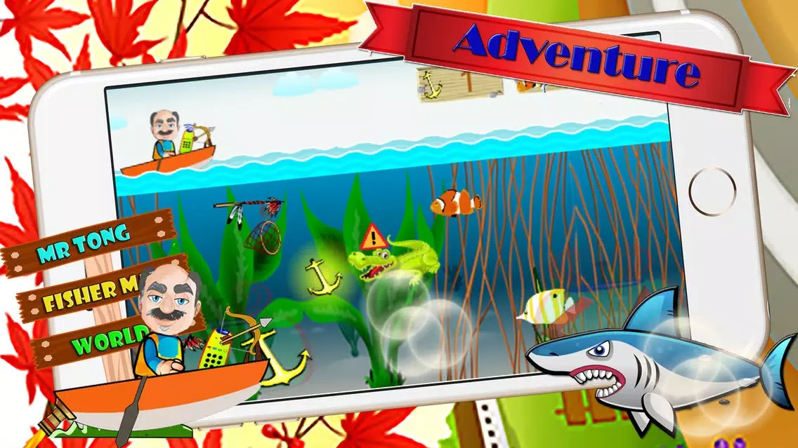 fisherman fishing joy easy games rod spear fishery Screenshots