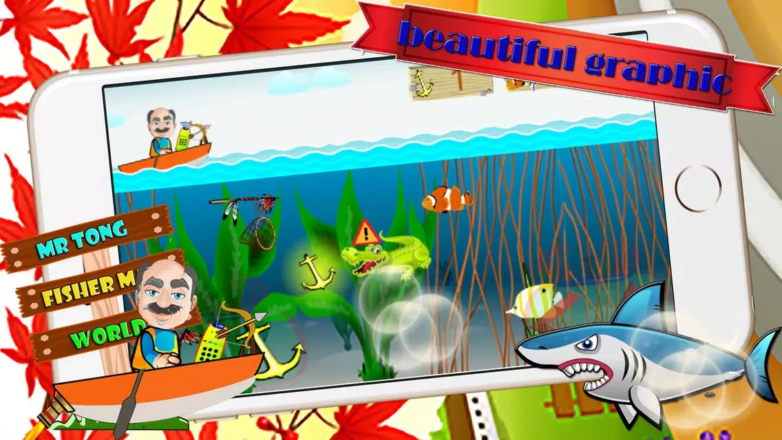 fisherman fishing joy easy games rod spear fishery Screenshots