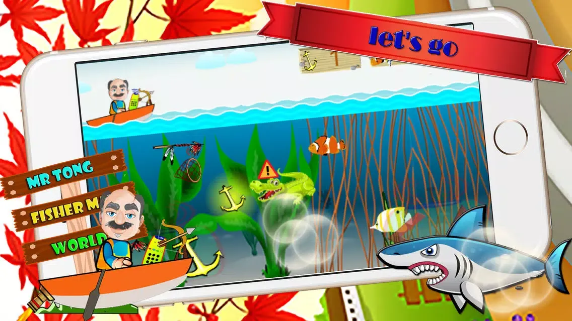 fisherman fishing joy easy games rod spear fishery Screenshots