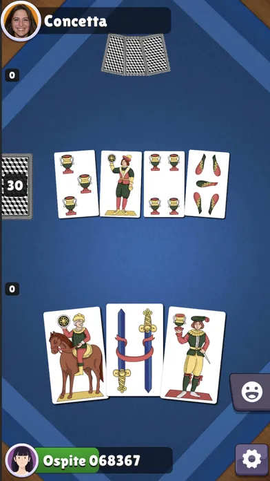 Screenshot di Scopa Classica